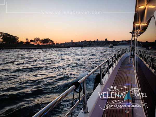 Enjoying a Sunset Cruise Istanbul on the Sunset Bosphorus Boat with Velena Travel